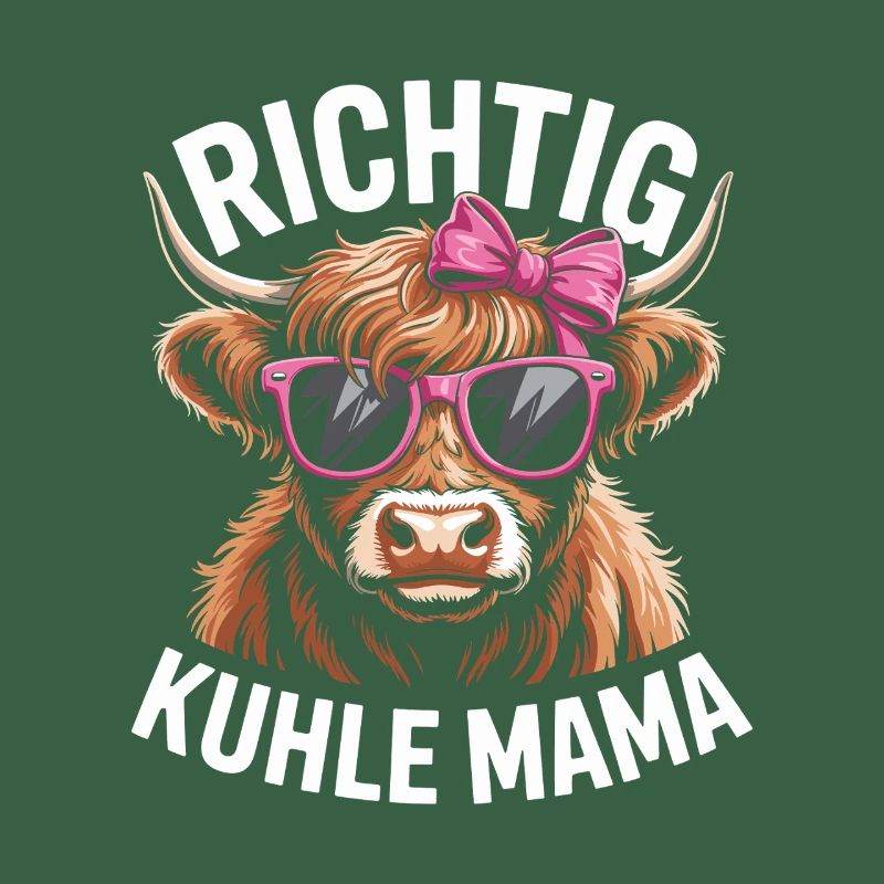Muttertag Richtig Kuhle Mama - Beste Mutter