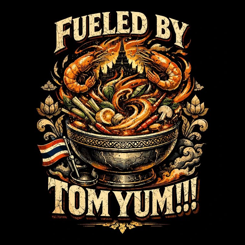 La fierté thaïlandaise thaïlandaise alimentée par Tom Yum