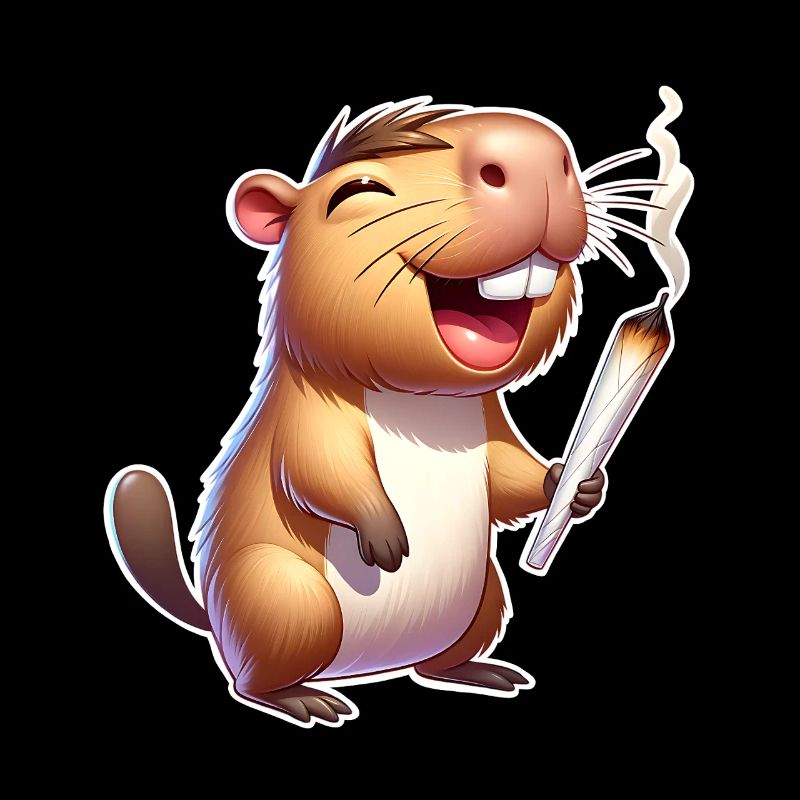 Mauvaise herbe de la capybara
