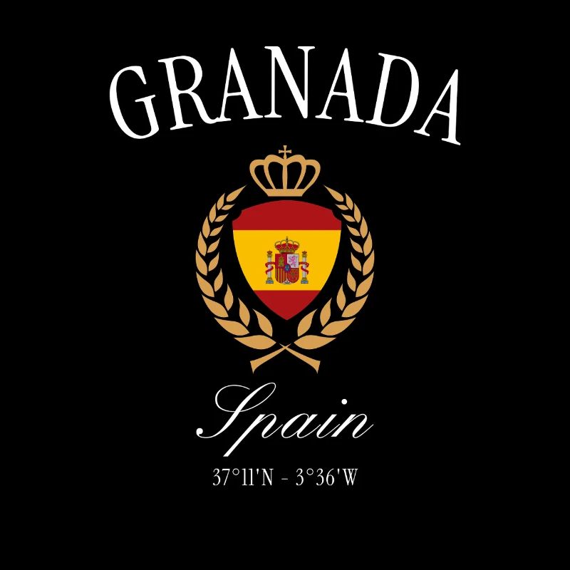 Granada Spanien Wappen Krone – Reise Souvenir