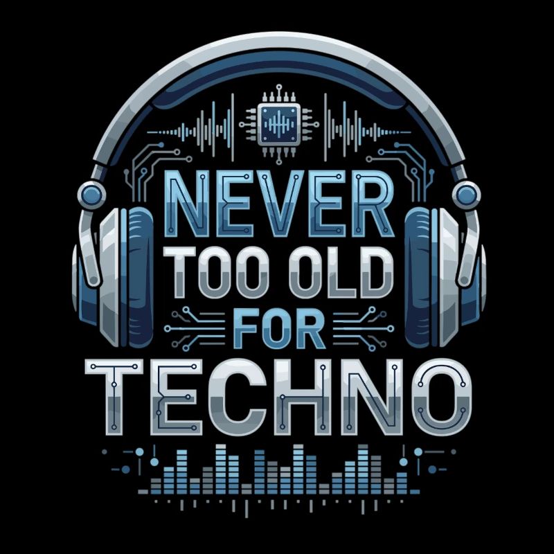 Never Too Old For Techno DJ Music