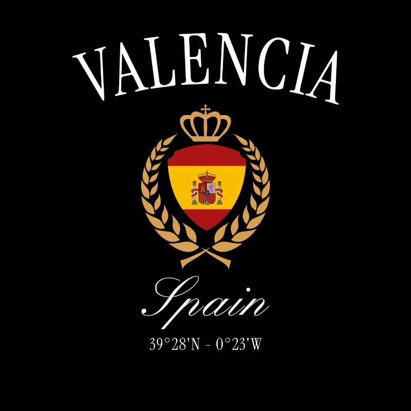 Valencia Spanien Wappen Krone – Reise Souvenir