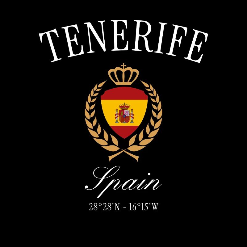 Teneriffa Spanien Wappen Krone – Reise Souvenir