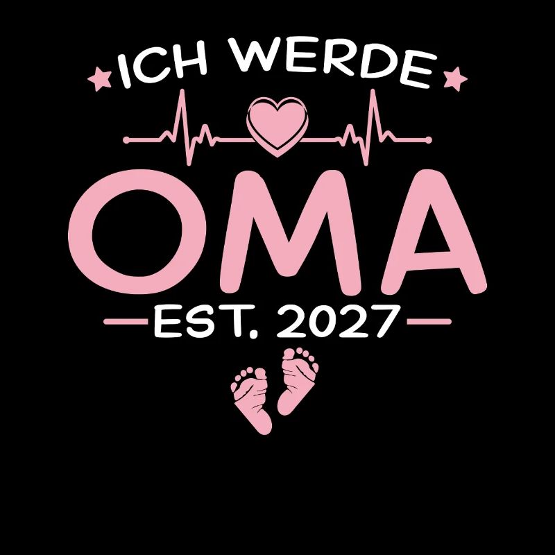 Ich werde Oma 2027 - Enkelkind Ankündigung
