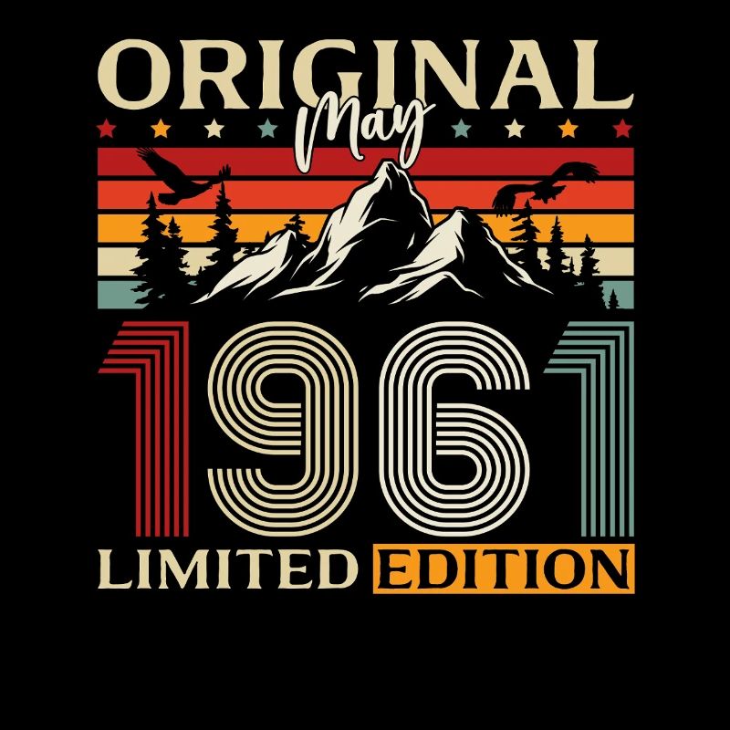 65. Geburtstag Geschenk Original Mai 1961
