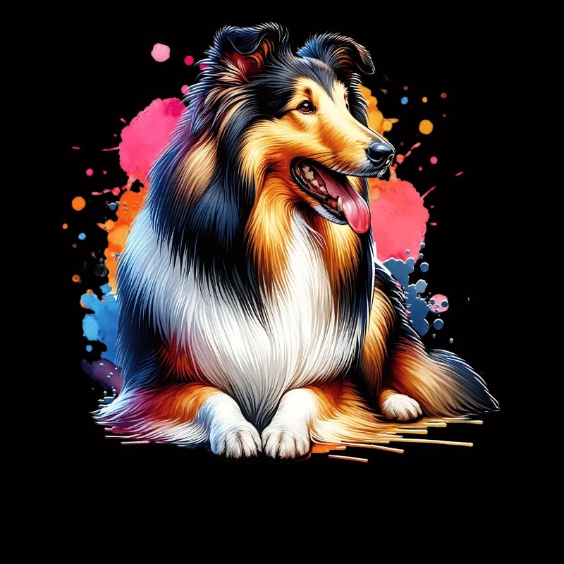 Longhair Collie Gift