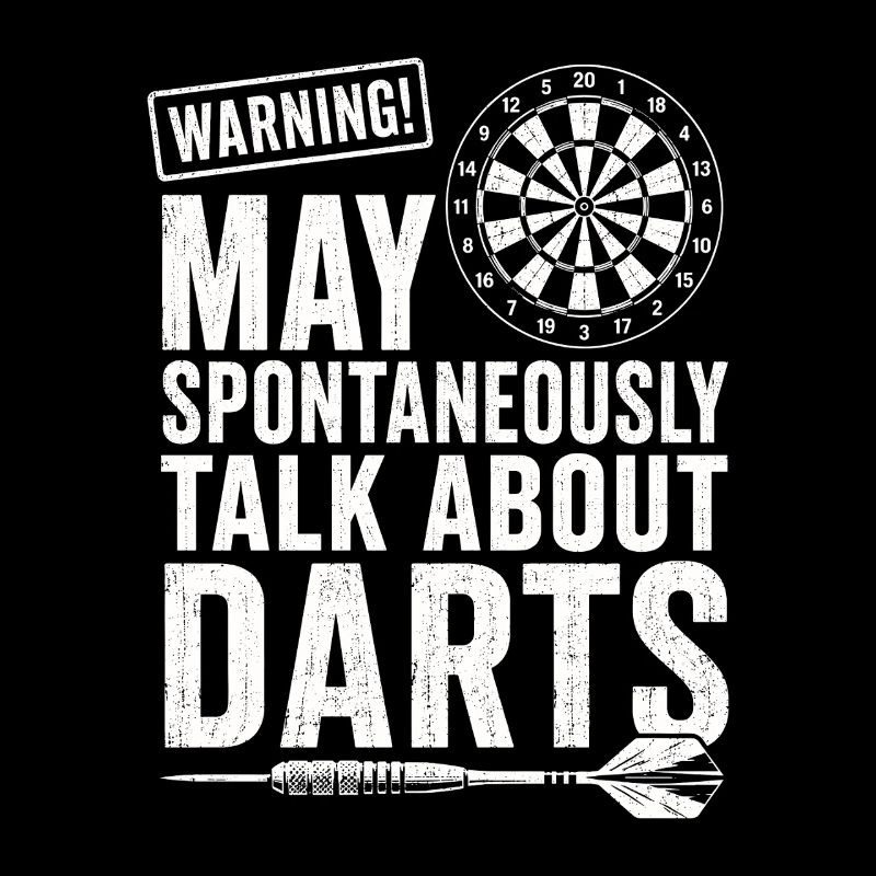 Darts Dit Joueur de fléchettes