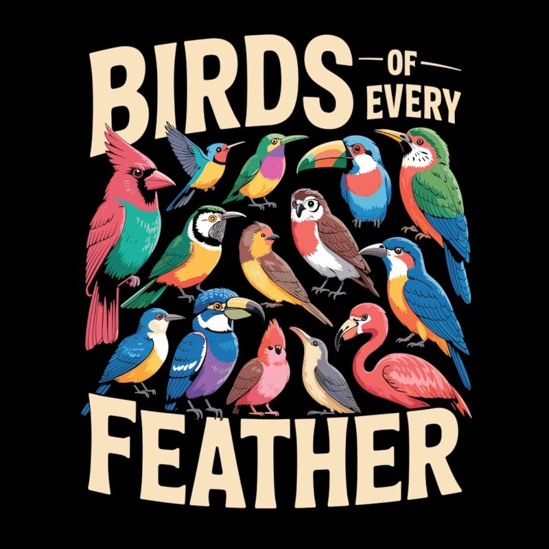 Birds of Every Feather Vogel Vielfalt