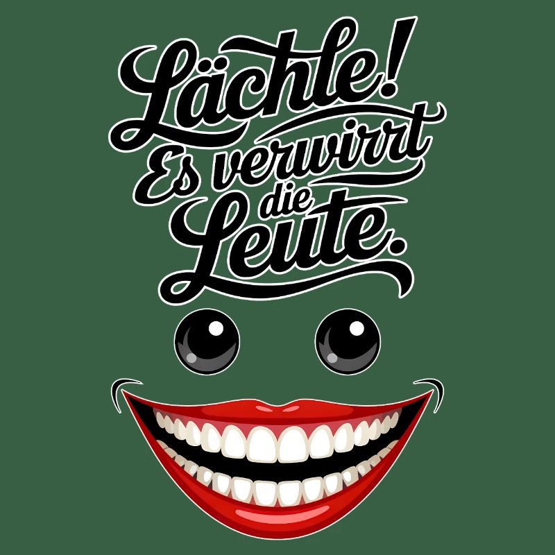 Immer lächeln