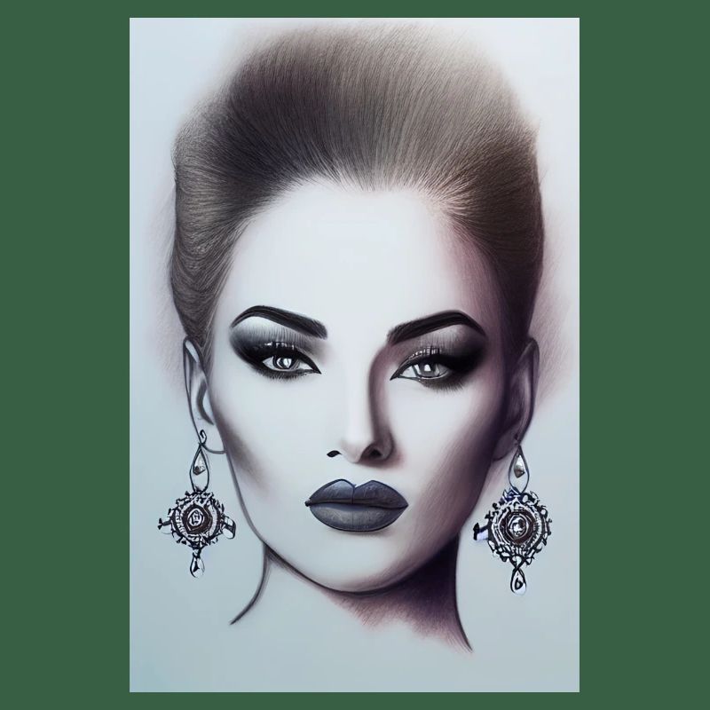 Frau mit Schmuck