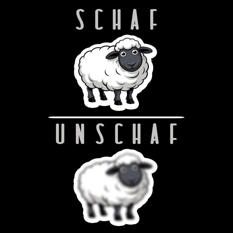 schaf unschaf humor