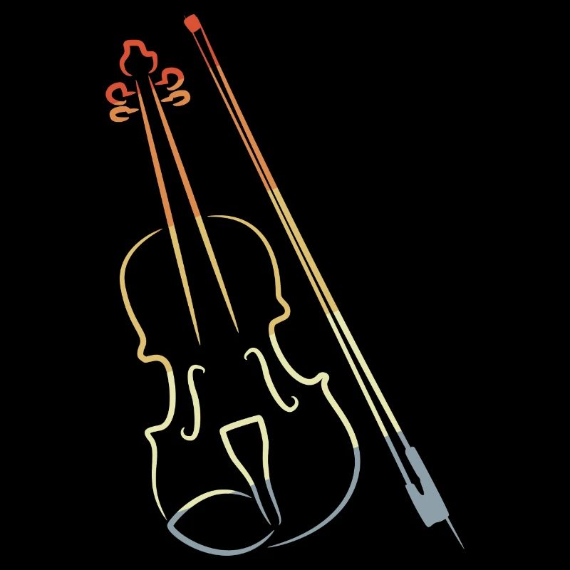 Violine und Bogen