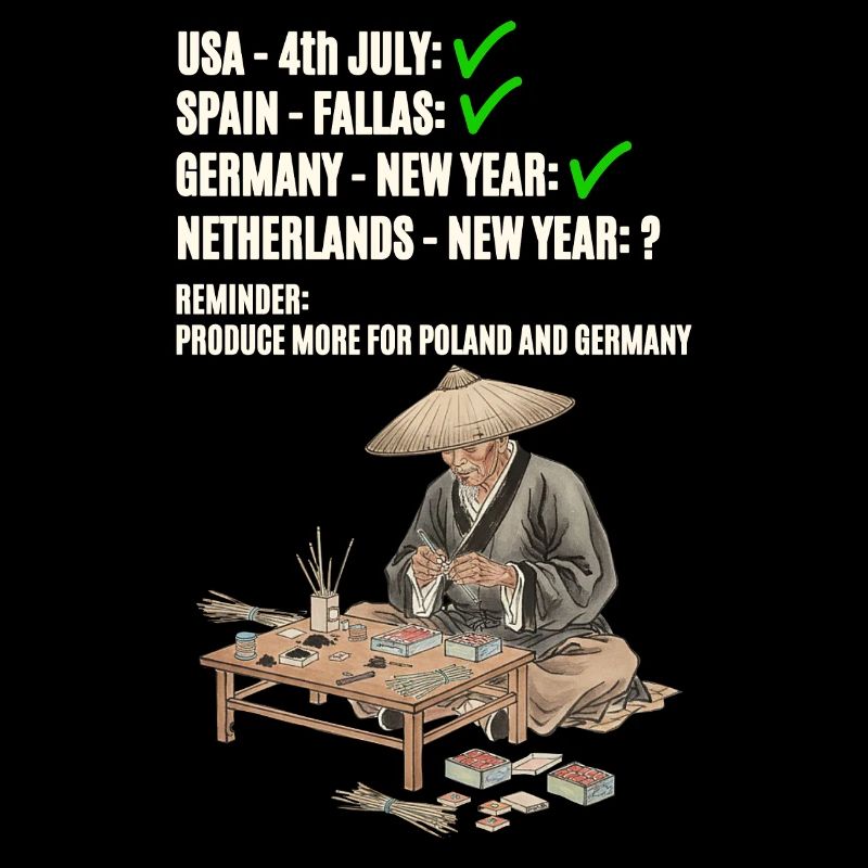 Vuurwerk for Netherlands