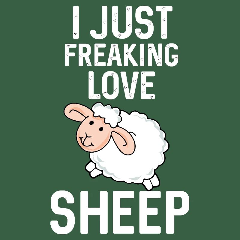 I Freaking Love Schafe | Funny Sheep Design