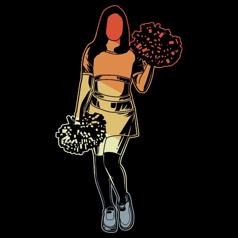 Cheerleader Mädchen