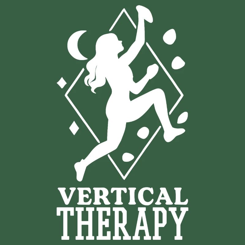 Vertical Therapy: Bouldern & Klettern Boho Design