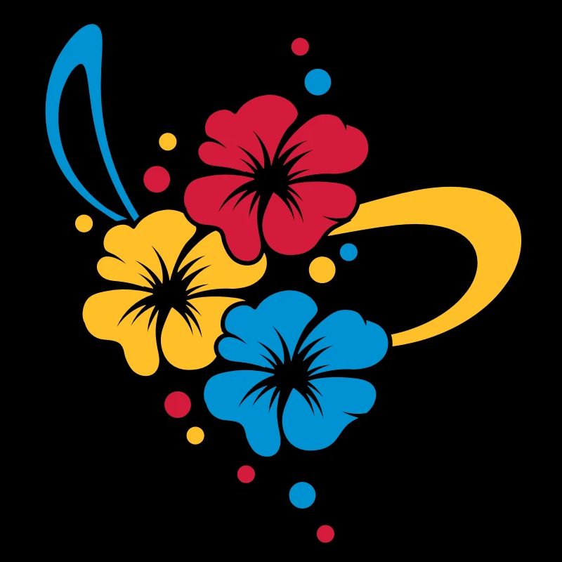 Bouquet de fleurs avec ruban
