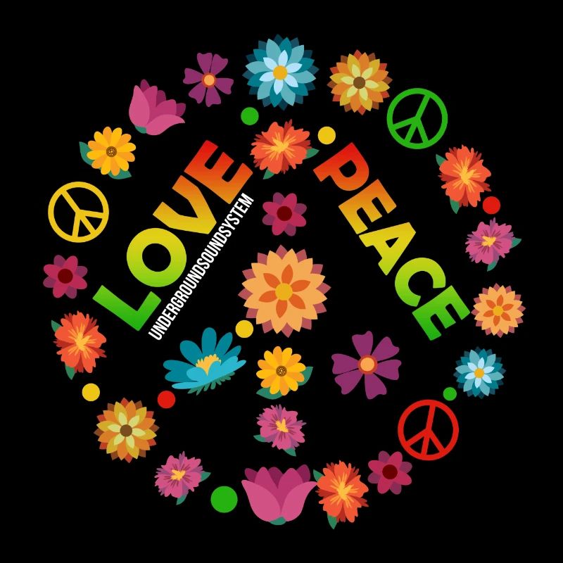 Flower Circle Love Peace
