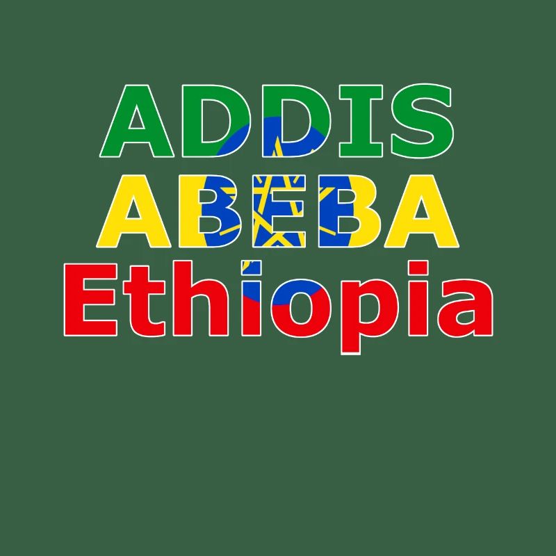 Addis Ababa Ethopia Farbdesign