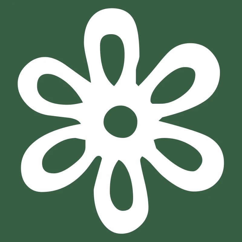 Ornament oder weisse Blume (Vectorgraphic)