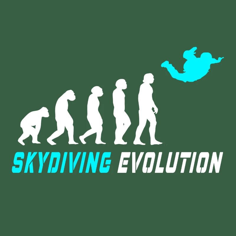 Fallschirm Evolution Design / Geschenkidee