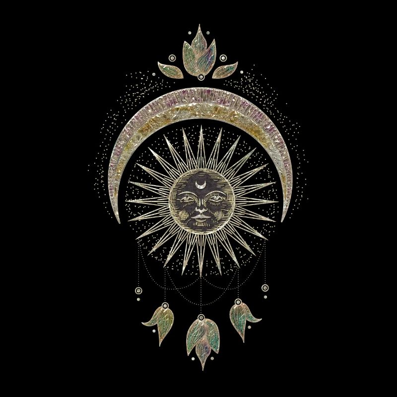 La lune et le soleil