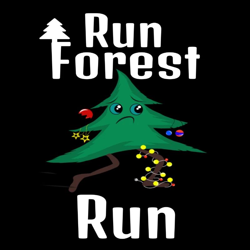 Run Forest Run! Christmas tree