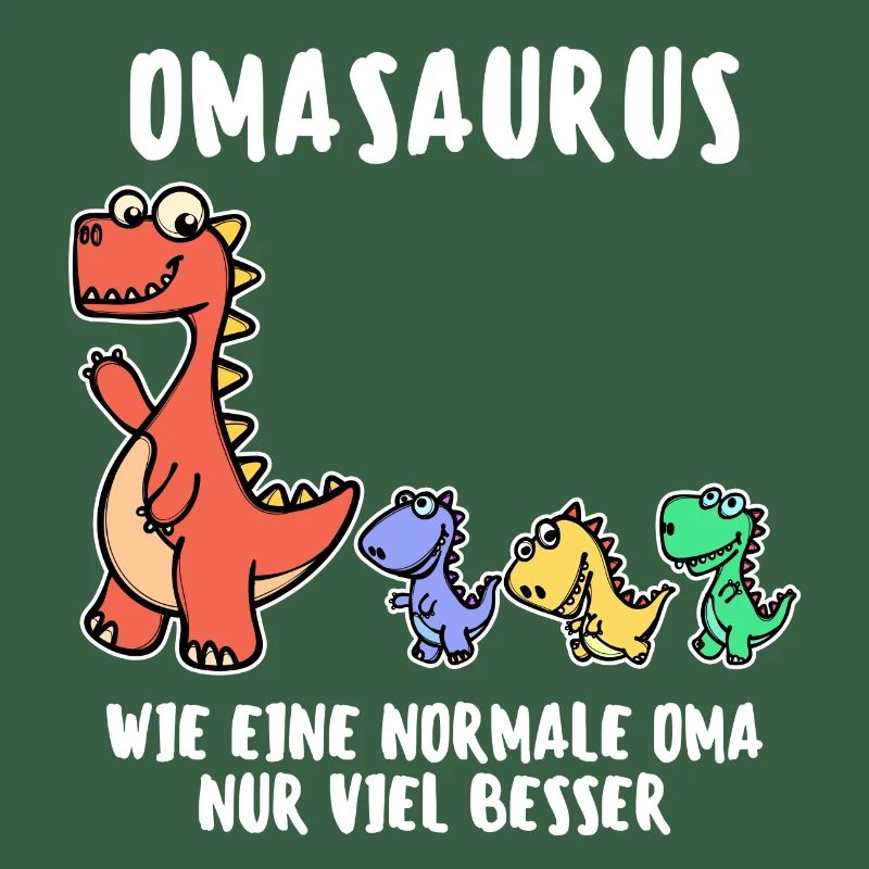 Dinosaurier Statement Oma Großmutter Alte Frau