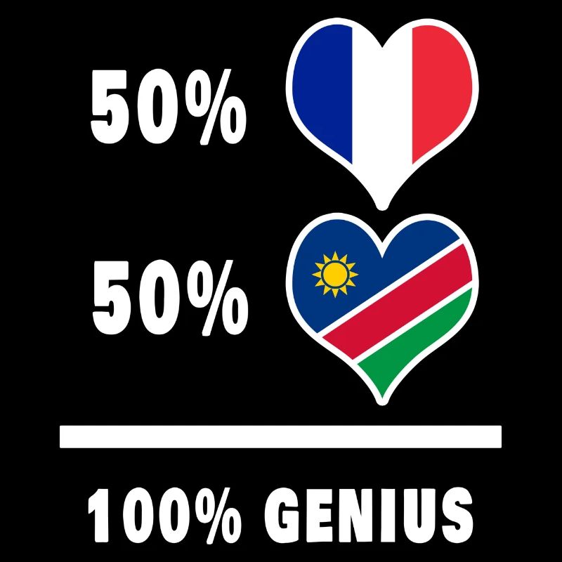 Das Genie Frankreich und Namibia / Geschenk