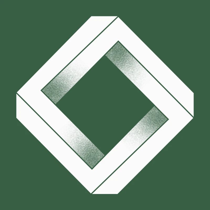White impossible diamond