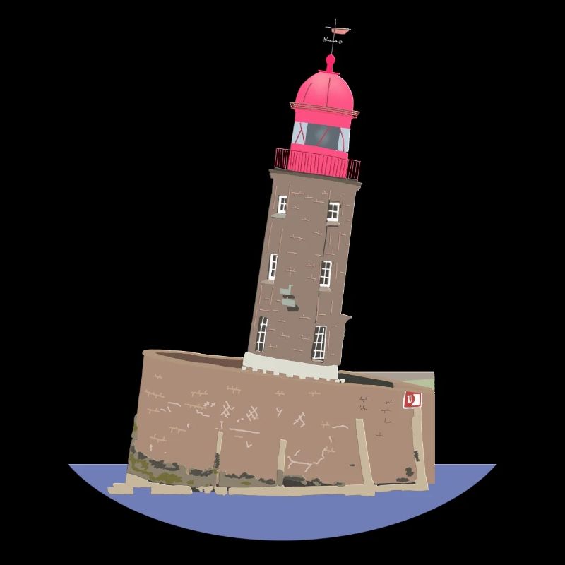 La tour penchée de Bremerhaven sans texte