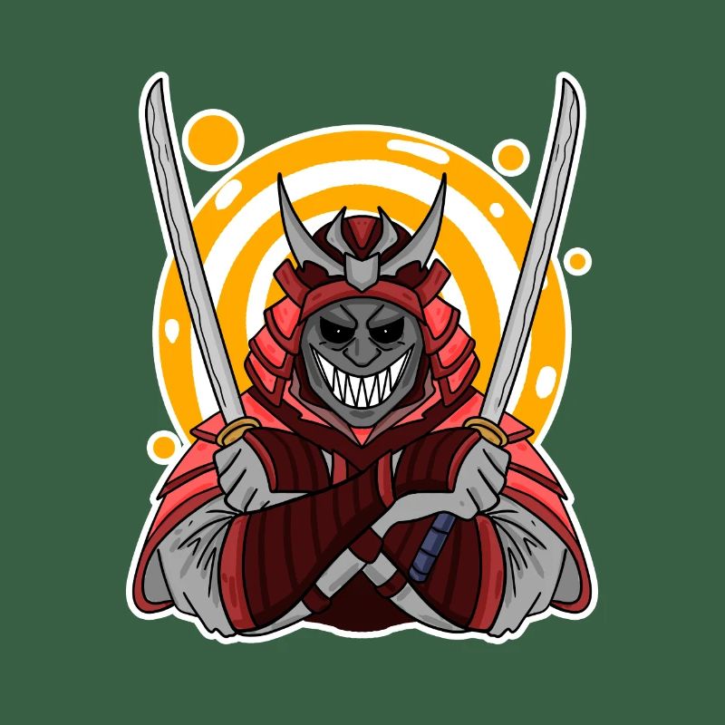 Samurai motif