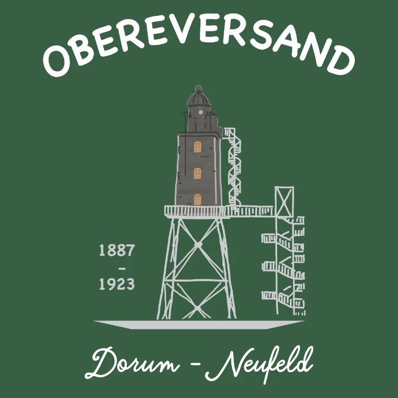 Leuchtturm Dorum - Neufeld, deutsche Nordseeküste