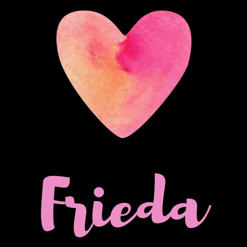 Frieda Rosa Herz Mädchen Geschenkidee Shirt