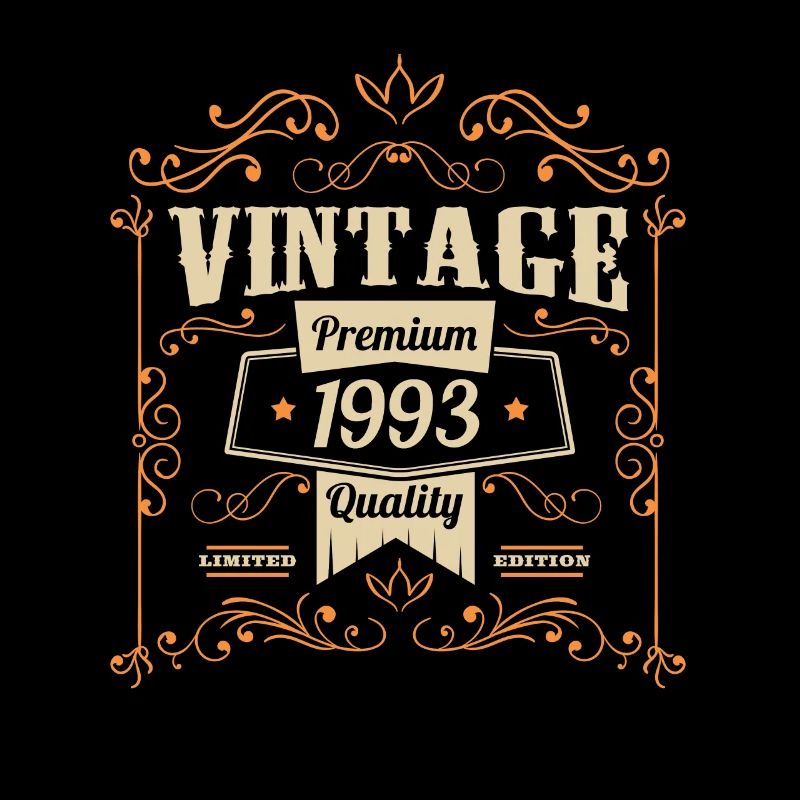 1993 Geburtstag Geburtstag Vintage Sprüche