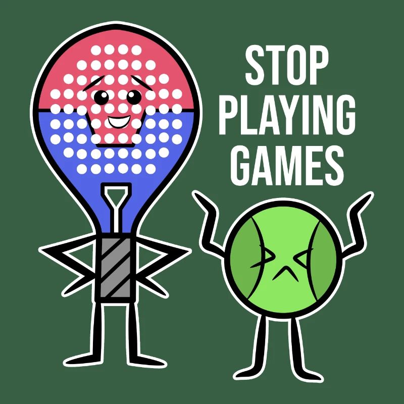 Spieler Statement Schläger Padel Padelteam Bälle