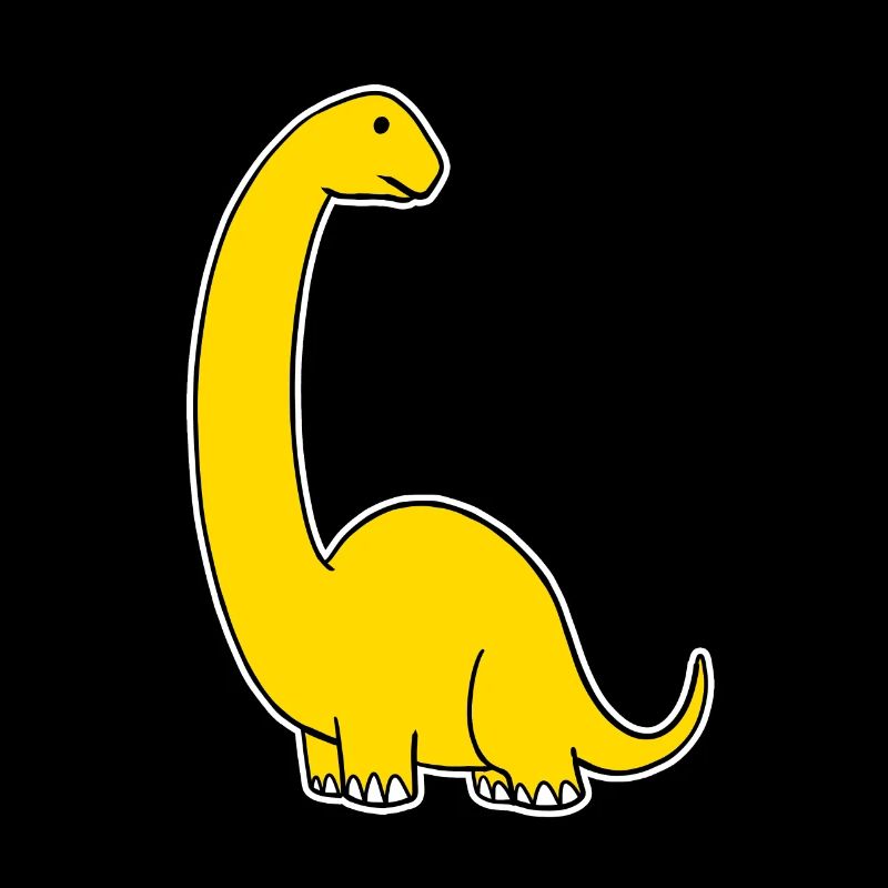 Dino jaune doux
