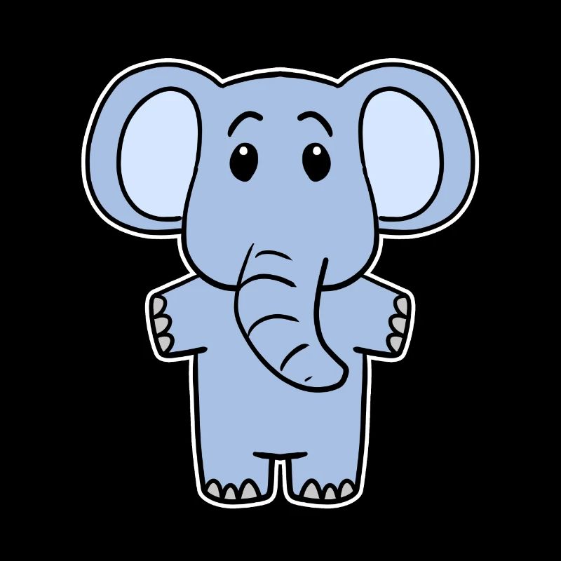 Mignon petit éléphant
