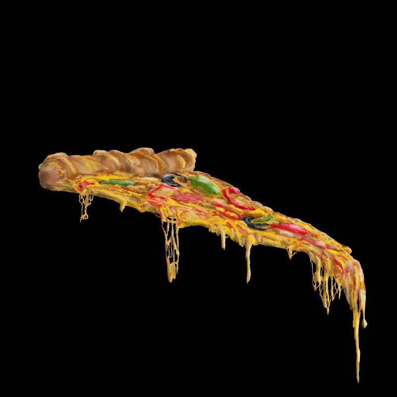 Cheese Ember Pizza Slice