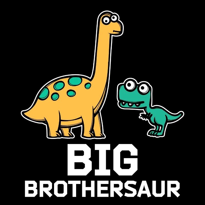 Sibling Love Dino Big Brother Statement
