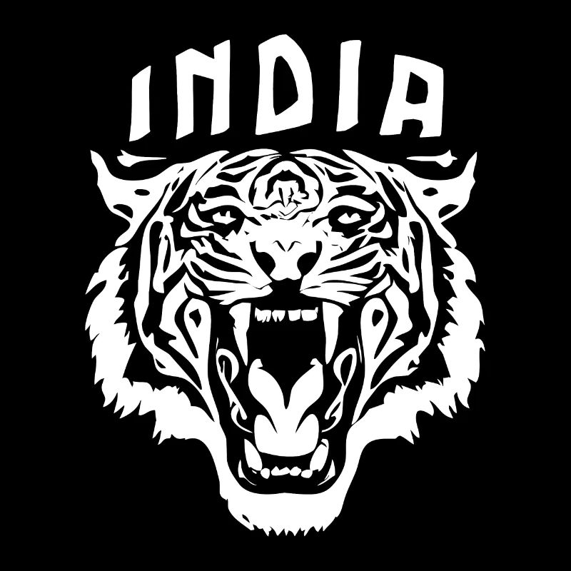 Inde - Tête de Tigre