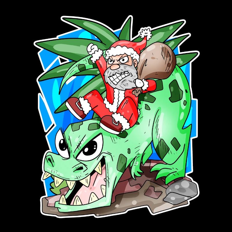 Père Noël sur Dino