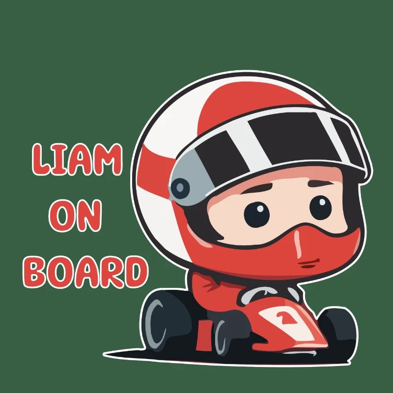 Liam on board