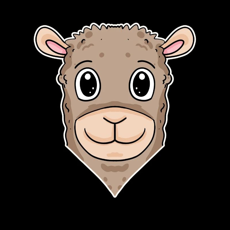 Lama Tierkopf Tier Kopf