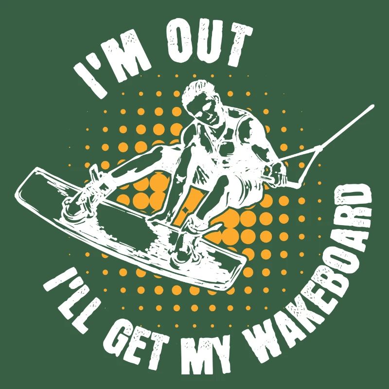 Kitesurfer Statement Wakeboard Surf Stunt