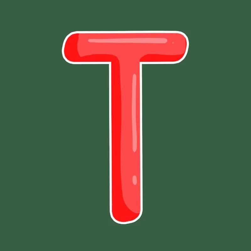 Lettre T Lettre initiale