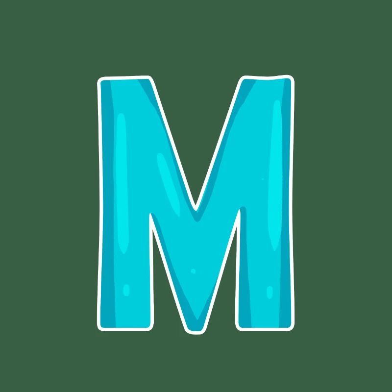Lettre M Lettre initiale