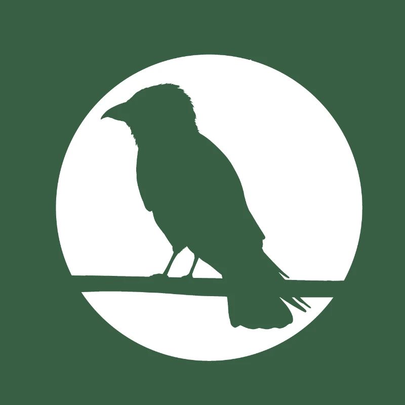 Corbeau sur une branche