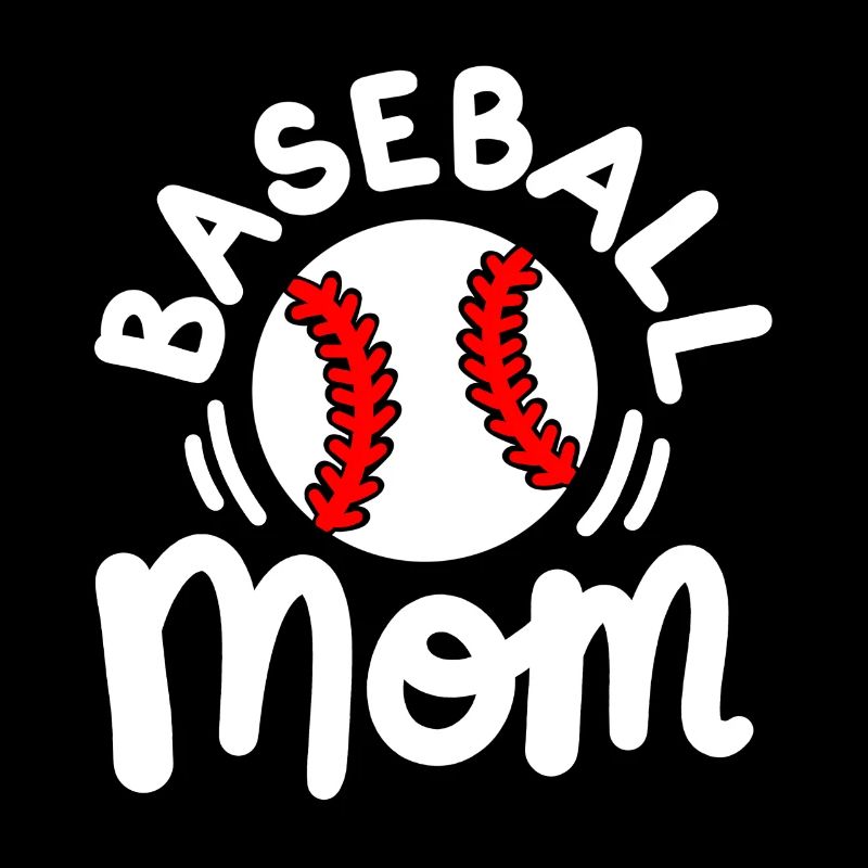 Baseball Baseball-Spieler Baseball-Mama