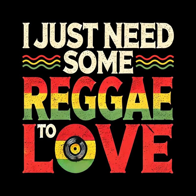 Design reggae jamaïcain